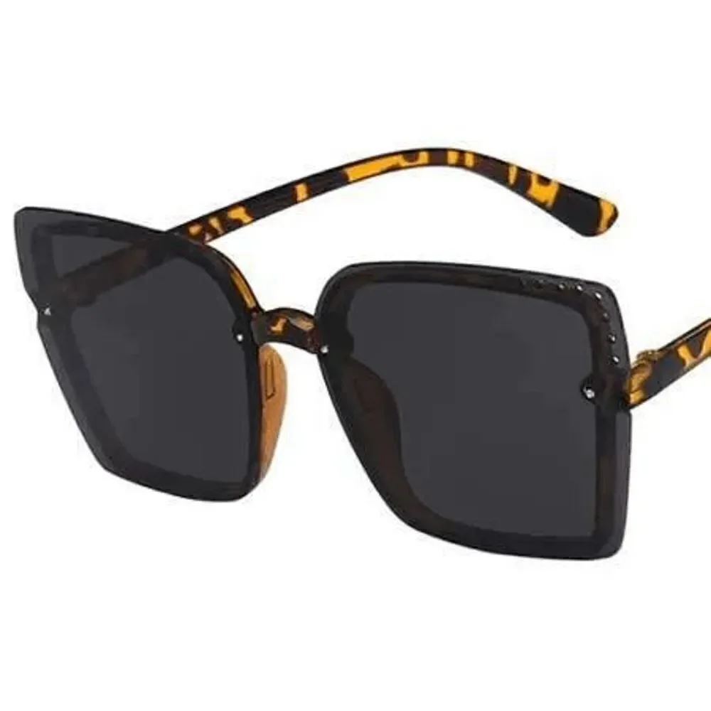 Ladies Oversized Square Sunglasses